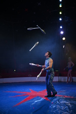 Jonglieren ist seine Passion